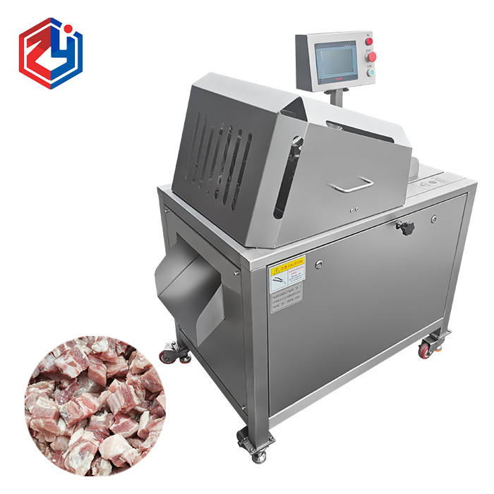 全自動凍肉切塊機ZY-300D